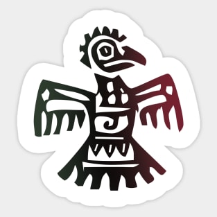 Aztec Bird Sticker